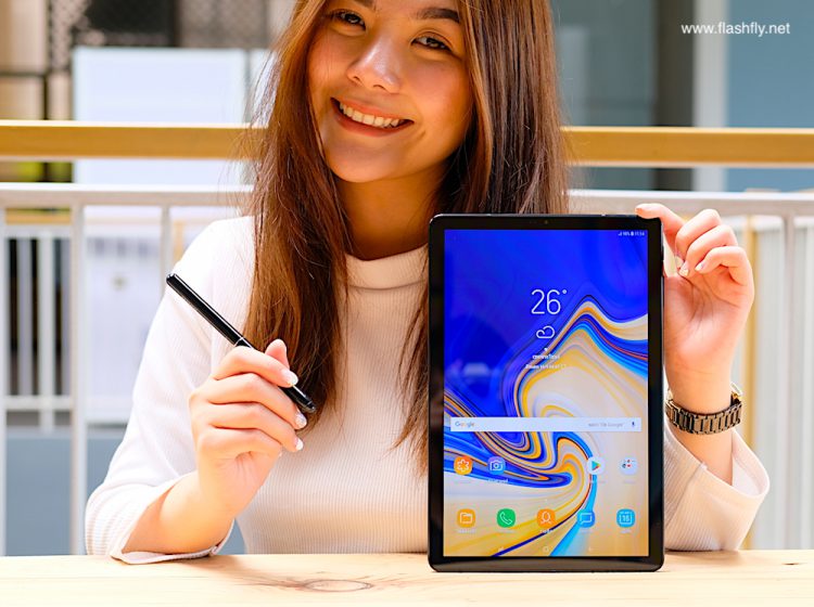 รีวิว Samsung Galaxy Tab S4 แท็บเล็ตพรีเมี่ยมจอ 10.5 นิ้ว พร้อมปากกา S Pen ลำโพง 4 ตัวจาก AKG โทรออกได้