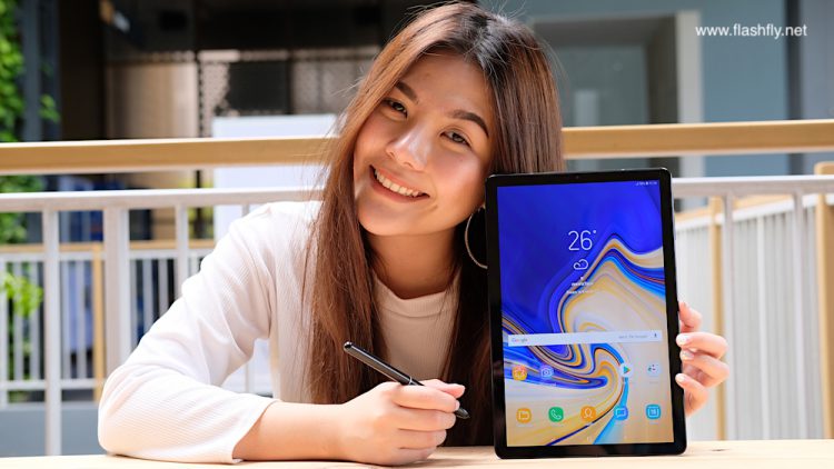 รีวิว Samsung Galaxy Tab S4 แท็บเล็ตพรีเมี่ยมจอ 10.5 นิ้ว พร้อมปากกา S Pen ลำโพง 4 ตัวจาก AKG โทรออกได้