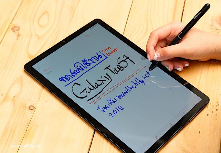รีวิว Samsung Galaxy Tab S4 แท็บเล็ตพรีเมี่ยมจอ 10.5 นิ้ว พร้อมปากกา S Pen ลำโพง 4 ตัวจาก AKG โทรออกได้