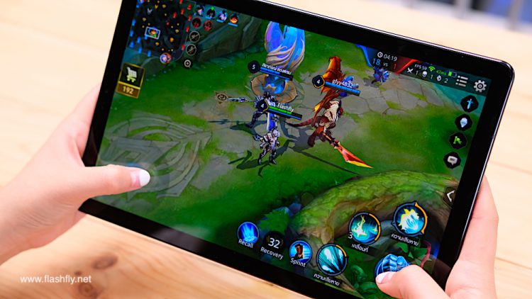 รีวิว Samsung Galaxy Tab S4 แท็บเล็ตพรีเมี่ยมจอ 10.5 นิ้ว พร้อมปากกา S Pen ลำโพง 4 ตัวจาก AKG โทรออกได้