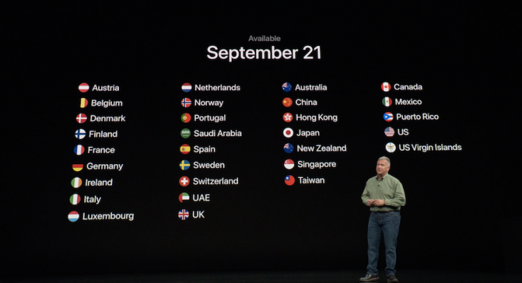 สรุปราคา วันจอง วันวางจำหน่ายและรายชื่อกลุ่มประเทศแรกที่จำหน่าย iPhone Xs และ Xs Max