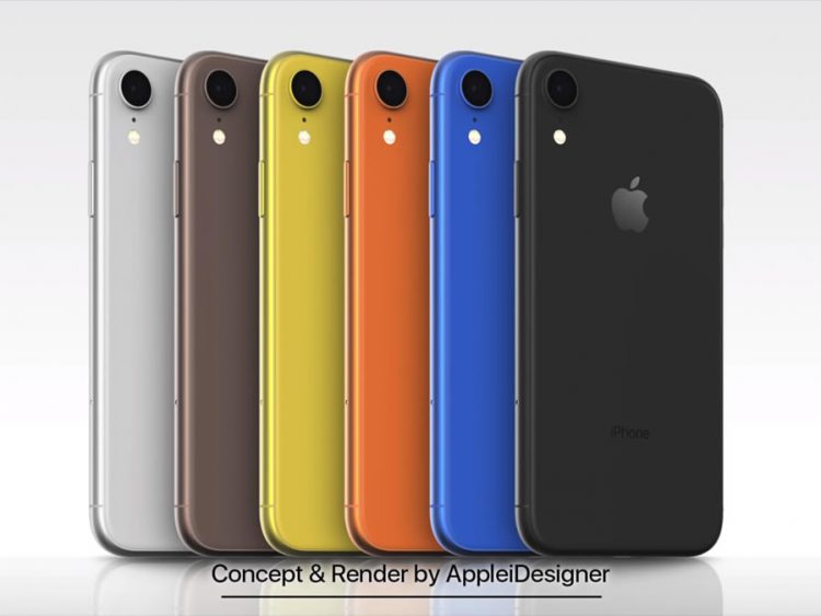 ชมภาพเรนเดอร์ล่าสุดของ iPhone 9 หรือ iPhone Xr ซึ่งคาดว่าจะมีสีสันใหม่อย่างสีน้ำตาล สีน้ำเงิน สีส้ม และ สีเหลือง