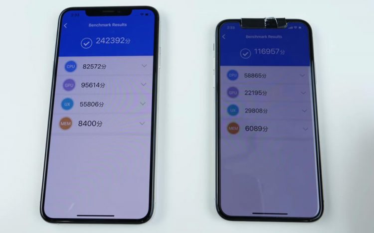 เปรียบเทียบความเร็ว iPhone XS Max vs iPhone X พร้อมทดสอบ Face ID และวัดผลด้วยแอพ Benchmark