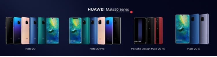สรุปข้อมูลสมาร์ทโฟนรุ่นใหม่เปิดตัวในงาน Huawei Mate 20 Series จากลอนดอน ครบทุกรุ่นทั้งสเป็ค ราคาและวันวางจำหน่าย