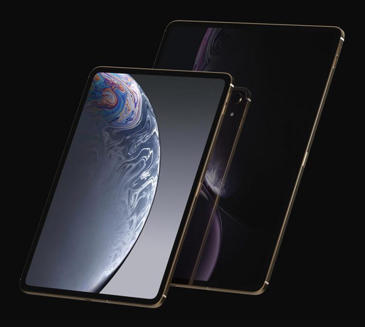 เผยคอนเซ็ปต์ iPad Pro รุ่นใหม่ สร้างขึ้นบนพื้นฐานข่าวลือ ขอบจอบาง ไร้ปุ่มโฮม มี 2 ขนาด 10.5 นิ้ว และ 12.9 นิ้ว