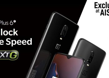 โปรโมชั่น OnePlus 6T นักฆ่าเรือธง สปีดขั้นสุดกับ RAM 8 GB บนเครือข่าย AIS NEXT G เท่านั้น
