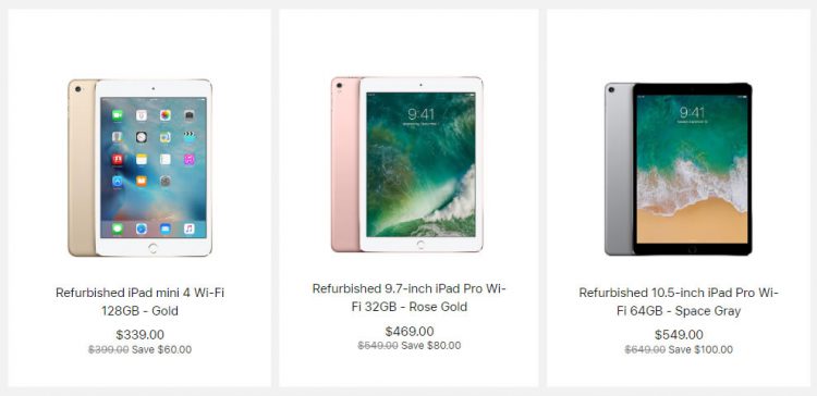 Apple เปิดขายผลิตภัณฑ์ Refurbished ราคาถูกบนร้านค้าออนไลน์ พ่วงประกัน 1 ปีเต็ม