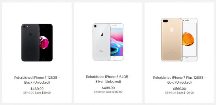 Apple เปิดขายผลิตภัณฑ์ Refurbished ราคาถูกบนร้านค้าออนไลน์ พ่วงประกัน 1 ปีเต็ม