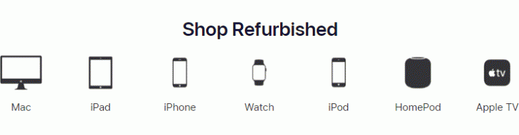 Apple เปิดขายผลิตภัณฑ์ Refurbished ราคาถูกบนร้านค้าออนไลน์ พ่วงประกัน 1 ปีเต็ม