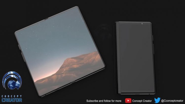 ชมคอนเซ็ปต์ Samsung Galaxy F สมาร์ทโฟนพับได้ อ้างอิงจากต้นแบบของ Samsung (มีคลิป!!)