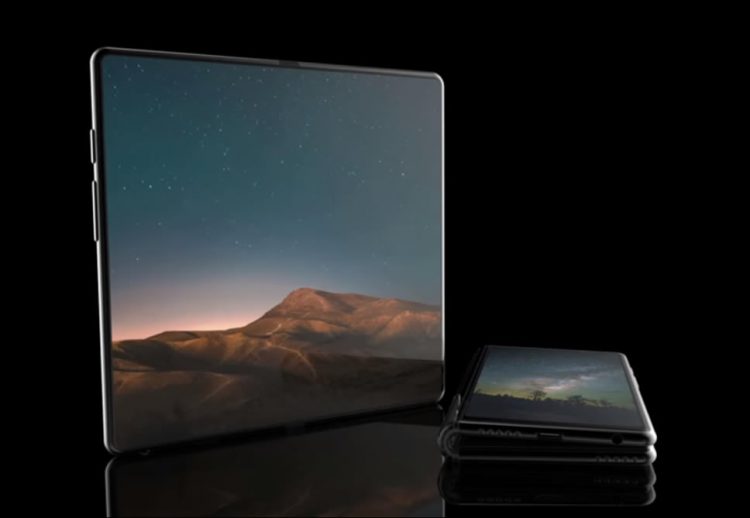 ชมคอนเซ็ปต์ Samsung Galaxy F สมาร์ทโฟนพับได้ อ้างอิงจากต้นแบบของ Samsung (มีคลิป!!)