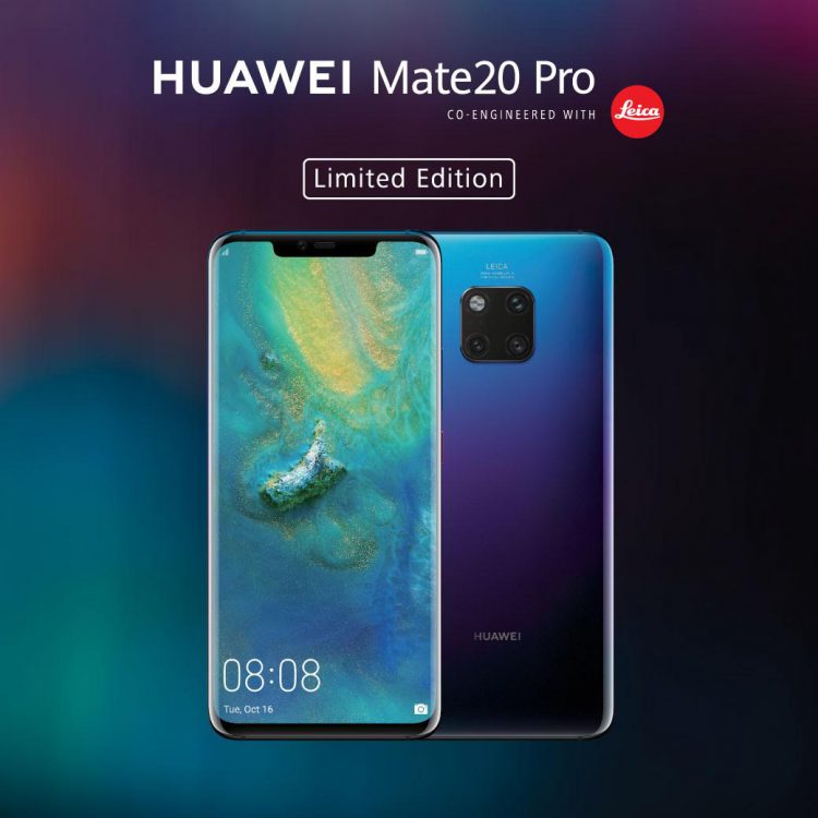 Huawei เปิดตัว Mate 20 Pro สี Twilight และ HUAWEI Y9 2019 สี Sakura Pink รับเทศกาลปีใหม่