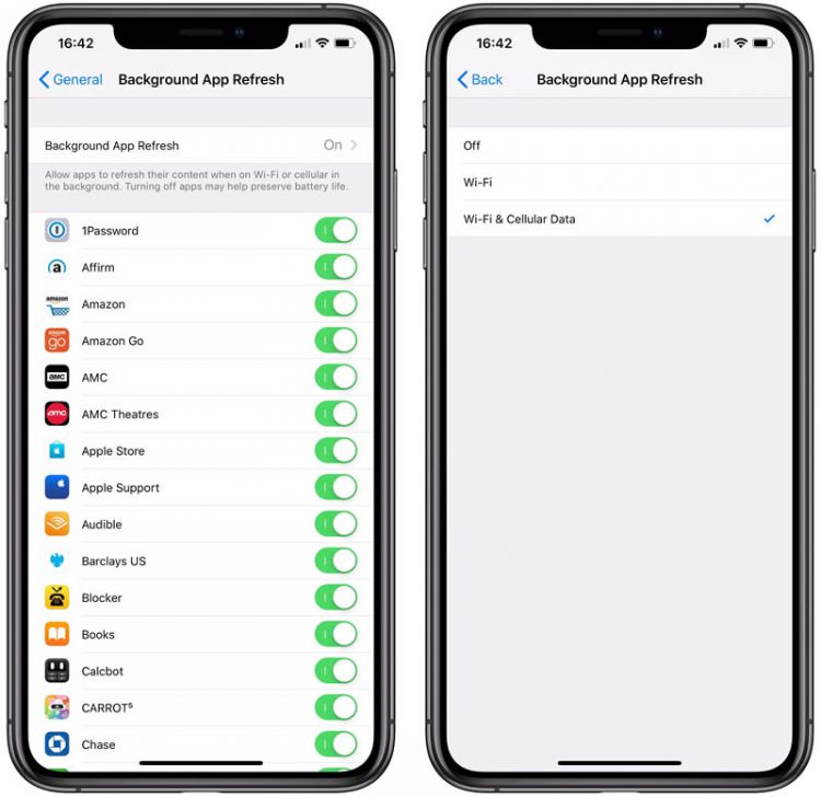 วิธีปิดฟีเจอร์ Background App Refresh บน iPhone หรือ iPad เพื่อช่วยประหยัดแบตเตอรี่