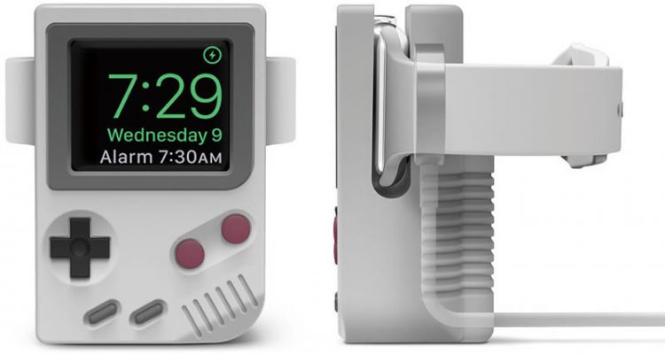 เปลี่ยน Apple Watch ให้ดูเหมือน Game Boy ในระหว่างชาร์จแบตเตอรี่ด้วย Elago W5 Stand
