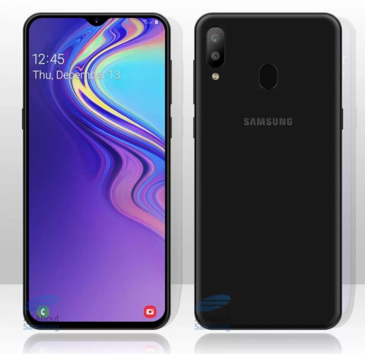 Samsung Galaxy M20 จะมากับความจุแบตเตอรี่ 5000mAh กล้องคู่หลัง 13+5 ล้านพิกเซล