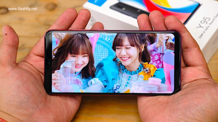 รีวิว Vivo Y95 มาพร้อมกล้อง AI เซลฟี่ 20MP แบตอึด 4030mAh จอ FullView 6.22 นิ้วดีไซน์สุดงามแบบไล่เฉดสี