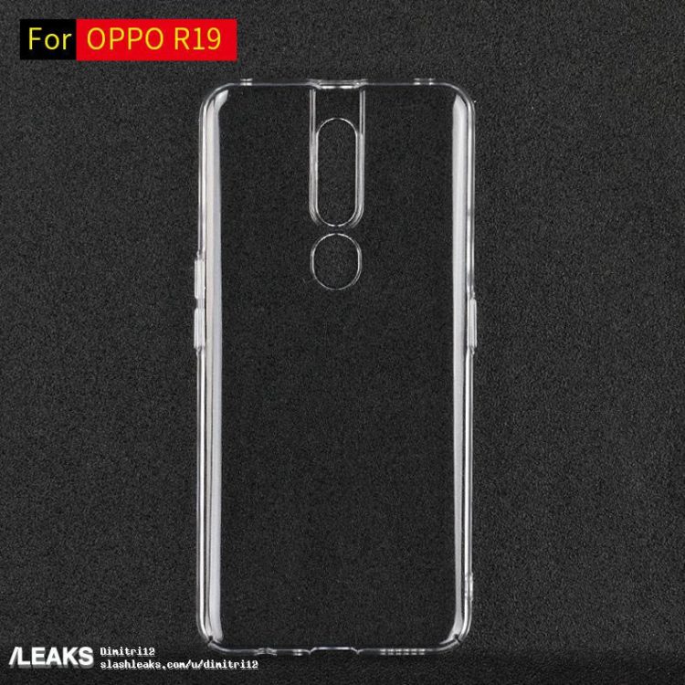 ภาพหลุด เคสสำหรับ OPPO R19 อาจมาพร้อมกล้องคู่หลัง และไม่ฝังเซ็นเซอร์สแกนลายนิ้วมือไว้บนจอแสดงผล