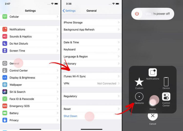 วิธีการเคลียร์พื้นที่ความจำ RAM บน iPhone XS หรือ iPhone XR