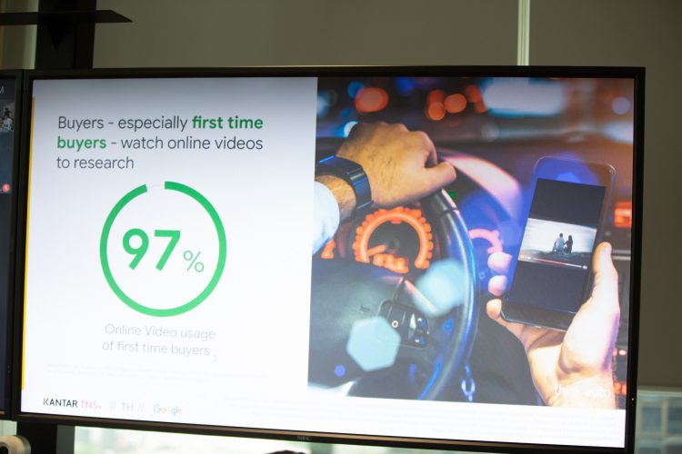 Google เผยงานวิจัยเกี่ยวกับการซื้อรถยนต์ของคนไทย 96% ดูวิดีโอก่อนตัดสินใจซื้อ