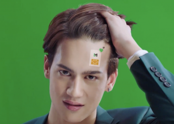 LINE MOBILE ฉีกกฎการทำโฆษณา ใช้สื่อพื้นที่โฆษณาบนตัวคน ครั้งแรกในประเทศไทย