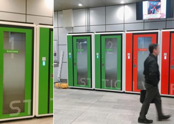 บริษัทในญี่ปุ่นเปิดตัว Station Work ออฟฟิศให้เช่าฟรี!! ขนาดเท่าโรงแรมแคปซูล