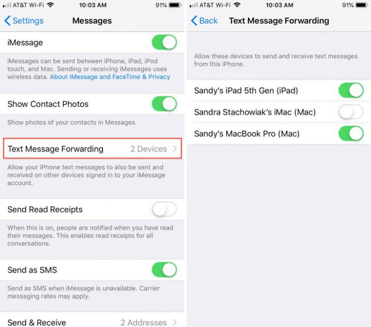 ขั้นตอนง่ายๆ ในการรับ-ส่งข้อความสั้น หรือ SMS บน iPad และ Mac