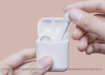 Xiaomi เปิดตัวหูฟังไร้สาย Mi Air Bluetooth ทำเหมือน AirPods มากกว่ารุ่นก่อน และมีสีดำให้เลือกด้วย