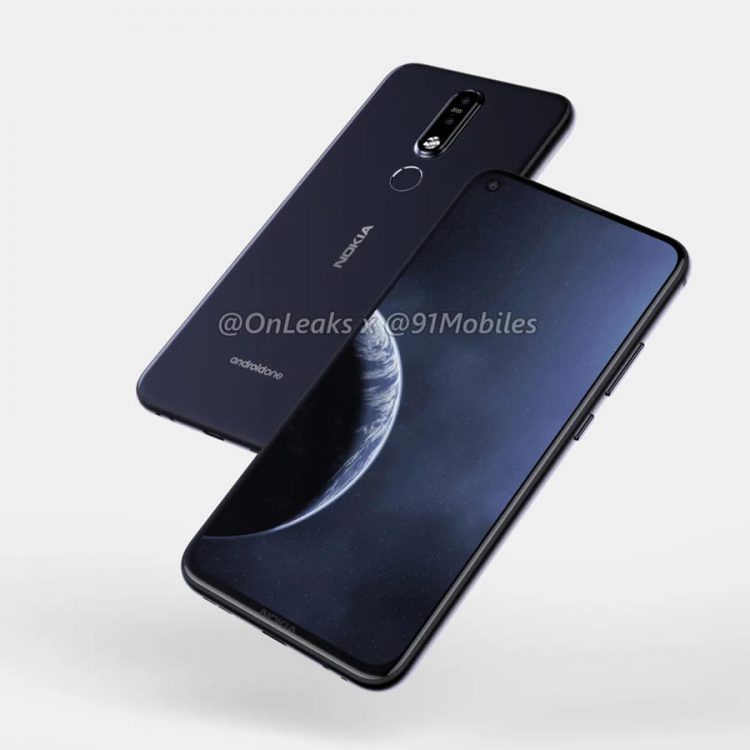 เผยโฉม Nokia 8.1 Plus มากับจอแสดงผลแบบมีรู กล้องคู่หลัง มาพร้อม Android One