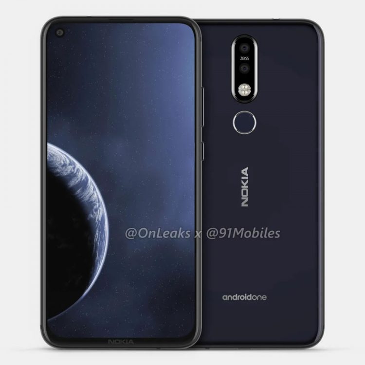 เผยโฉม Nokia 8.1 Plus มากับจอแสดงผลแบบมีรู กล้องคู่หลัง มาพร้อม Android One