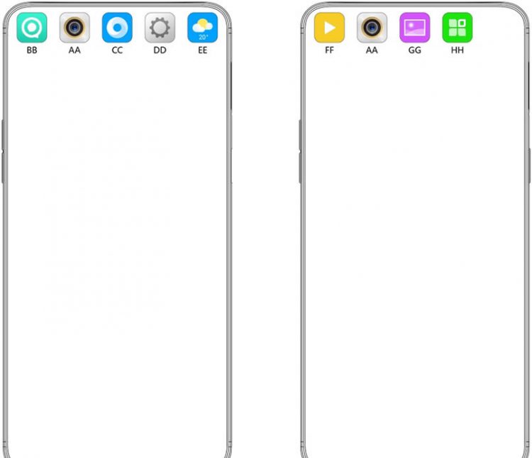 อย่างเนียน!! OPPO จดสิทธิบัตรจอแสดงผลมีรู Hole-Punch พร้อมวางไอคอนกล้องซ้อนทับ