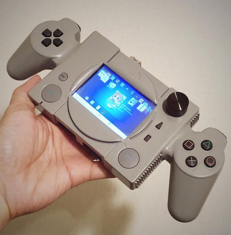 เกมเมอร์ชาวญี่ปุ่น แปลงโฉม PlayStation Classic ให้กลายเป็นคอนโซลแบบพกพา