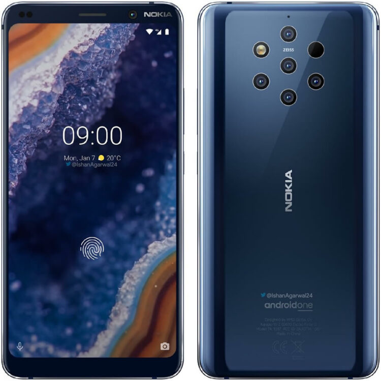 เผยโฉม Nokia 9 PureView จากภาพเรนเดอร์ทางการ พร้อมเปิดตัวที่งาน MWC 2019