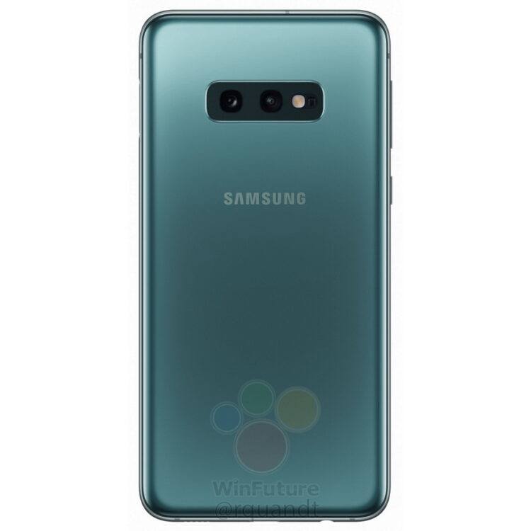 Samsung Galaxy S10e ถูกแชร์ภาพเรนเดอร์ทางการออกมาแล้ว พร้อมตารางเปรียบเทียบสเปก Galaxy S10 series