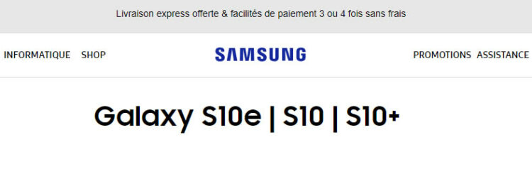 Samsung ยืนยันชื่อเรียกทางการของสมาร์ทโฟน Galaxy S10 series ทั้ง 3 รุ่น