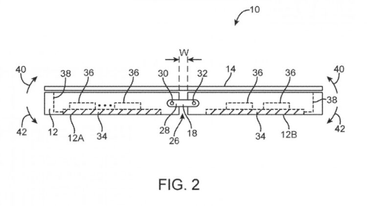 สิทธิบัตรจอแสดงผลพับได้ของ Apple เผยให้เห็นดีไซน์ iPhone หรือ iPad ในอนาคต