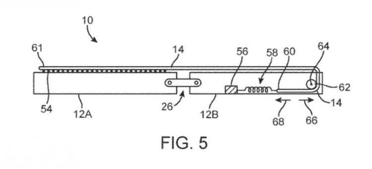สิทธิบัตรจอแสดงผลพับได้ของ Apple เผยให้เห็นดีไซน์ iPhone หรือ iPad ในอนาคต