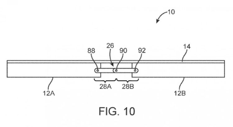 สิทธิบัตรจอแสดงผลพับได้ของ Apple เผยให้เห็นดีไซน์ iPhone หรือ iPad ในอนาคต