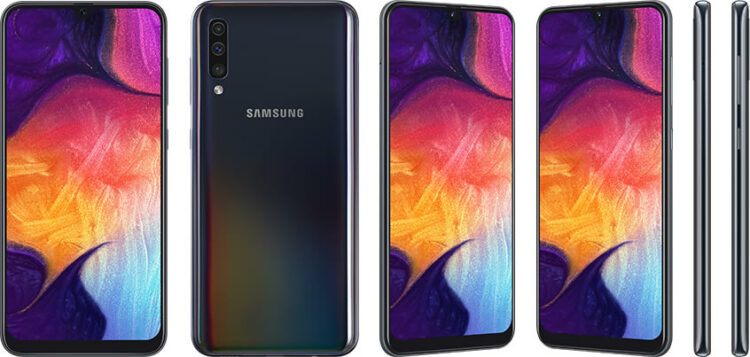 Samsung Galaxy A50 มาพร้อมกล้องหลัง 3 ตัว กล้องเซลฟี่ 25MP ความจำแรม 6GB สแกนนิ้วบนจอ