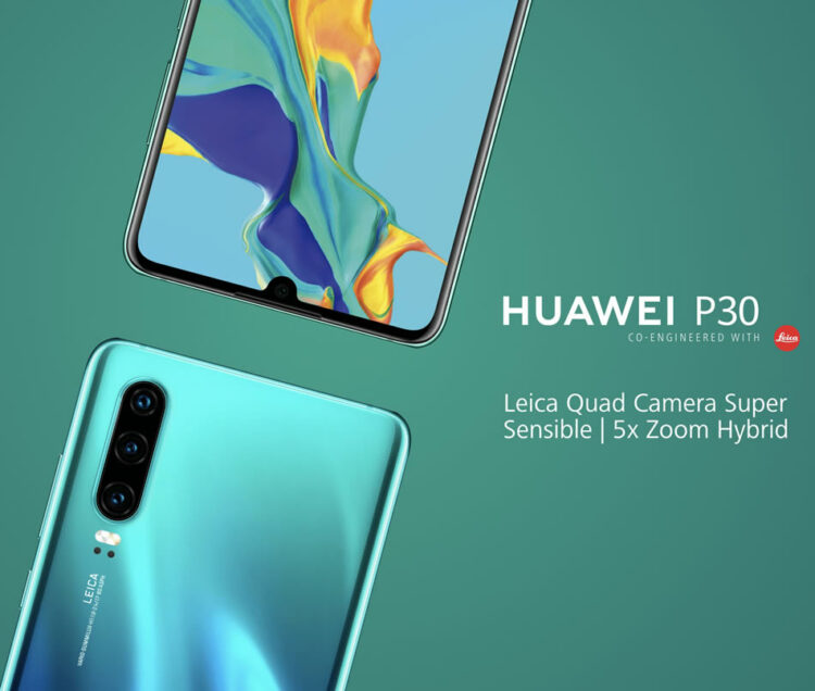 Huawei P30 และ P30 Pro ถูกปล่อยภาพเรนเดอร์ออกมาครบทุกสี ยืนยันใช้ชิป Kirin 980 กล้องหลัง 4 ตัว รองรับฟีเจอร์ 10x Hybrid Zoom