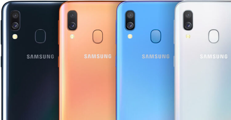 Samsung Galaxy A40 เปิดตัวทางการ!! มากับจอ Infinity-U FHD+ 5.9 นิ้ว กล้องคู่หลัง 16+5MP รองรับชาร์เร็ว 15W