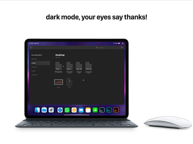 ชมคอนเซ็ปต์ iPad Pro ทำงานร่วมกับ Magic Mouse รันบน iOS 13 รองรับการใช้งานแบบ MacBook
