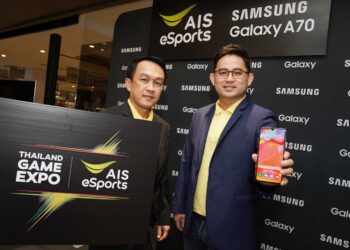AIS จับมือ Samsung ออกโปร Galaxy A70 สเปคเทพของเกมเมอร์ เหลือเพียง 9,990 บาท เล่นเกมไม่อั้น ไม่เสียค่าเน็ต รับไอเทมเอ็กซ์คลูซีฟจาก PUBG และ Hearthstone รวมมูลค่ากว่า 3,778 บาท ตั้งแต่วันนี้ – 30 พฤษภาคม 2562