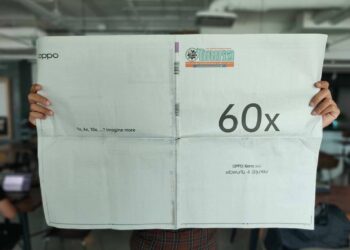 OPPO สร้างเสียงฮือฮา!! เหมาพื้นที่สื่อสำนักพิมพ์ยักษ์ใหญ่ “ไทยรัฐ” ปล่อยทีเซอร์ ซูม 60x พร้อมกำหนด Early Bird Pre-order ให้เป็นเจ้าของ OPPO Reno 10x Zoom ได้ก่อนใคร!