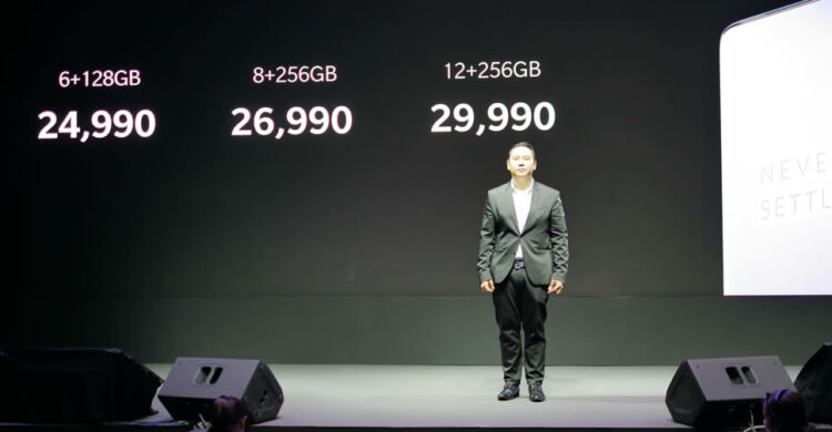 OnePlus 7 Pro เปิดตัวในไทยแล้ว!! ราคาเริ่มต้น 24,990 บาท เริ่มวางจำหน่าย 24 พฤษภาคมนี้