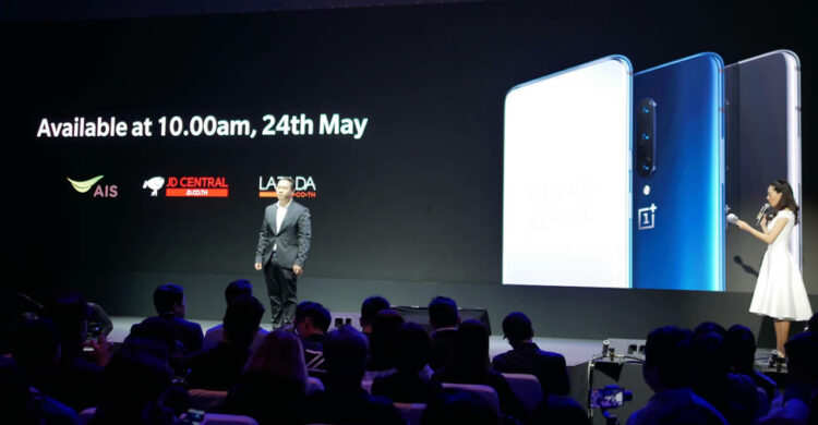 OnePlus 7 Pro เปิดตัวในไทยแล้ว!! ราคาเริ่มต้น 24,990 บาท เริ่มวางจำหน่าย 24 พฤษภาคมนี้