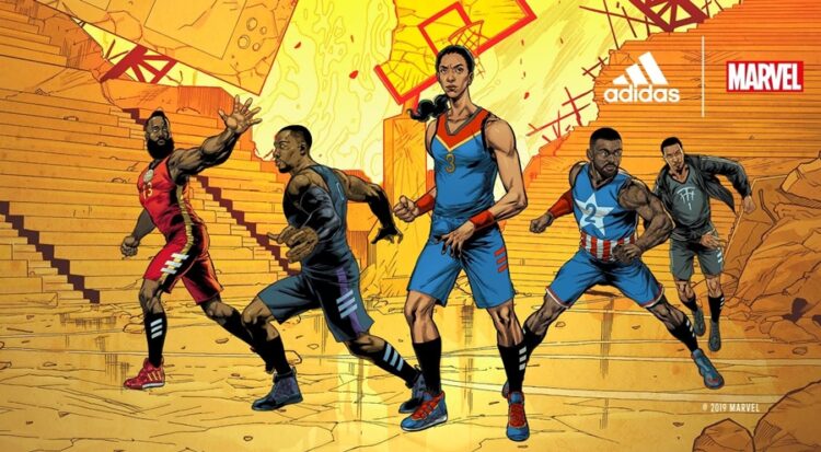 Adidas x Marvel เปิดตัวรองเท้าบาสเก็ตบอลคอลเล็กชั่น Heroes Among Us เกาะกระแสหนังดัง Avengers Endgame