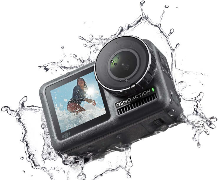 DJI ท้าชน GoPro!! เปิดตัว Osmo Action กล้อง Action Camera ระดับ 4K พร้อมระบบกันสั่น RockSteady มี 2 หน้าจอ กันน้ำลึก 11 เมตร ราคาราว 12,000 บาท