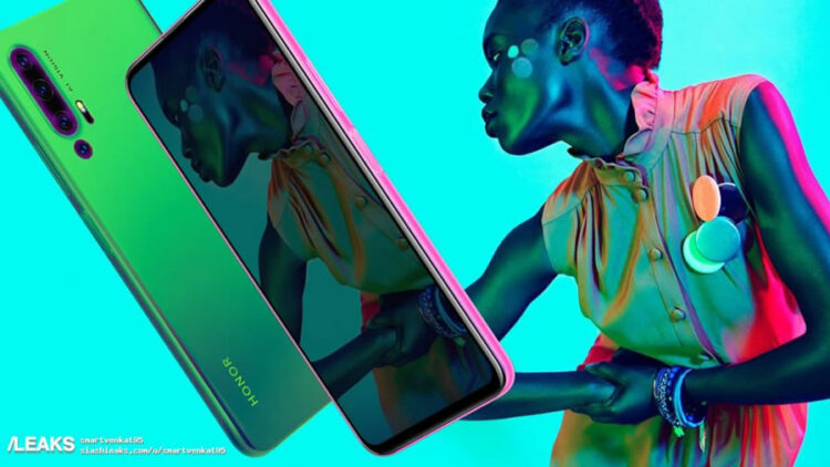 Honor 20 Pro ถูกปล่อยภาพโปสเตอร์ออกมาแล้ว ยืนยันมาพร้อมกล้องหลัง 4 ตัว หน้าจอไร้รอยบาก และไม่มีหลุมสำหรับวางกล้องเซลฟี่
