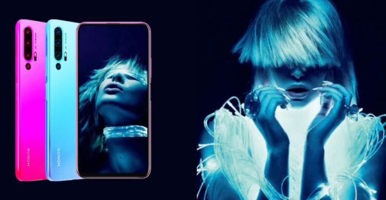 Honor 20 Pro ถูกปล่อยภาพโปสเตอร์ออกมาแล้ว ยืนยันมาพร้อมกล้องหลัง 4 ตัว หน้าจอไร้รอยบาก และไม่มีหลุมสำหรับวางกล้องเซลฟี่