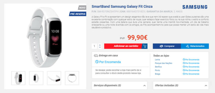 Samsung Galaxy Fit และ Galaxy Fit-e เปิดรับจองแล้วในโปรตุเกส ราคาเริ่มต้นราว 1,450 บาท